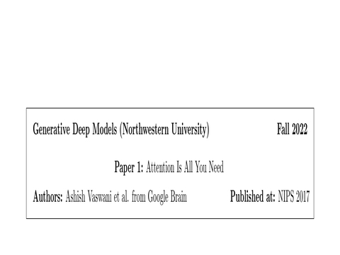 Generative deep models reviews